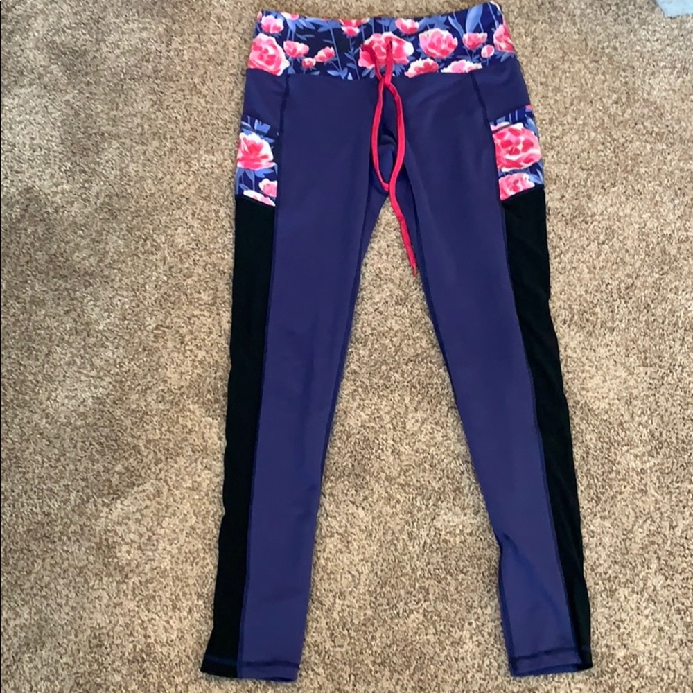 PopFlex Active Draw the Line Legging in Peony